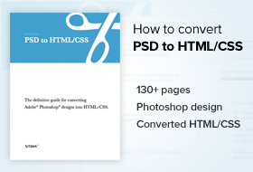 How to Convert PSD to HTML/CSS eBook Feature Image