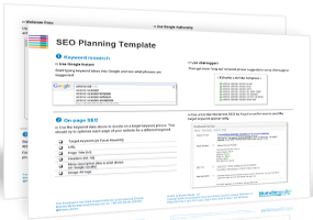 SEO Planning Template