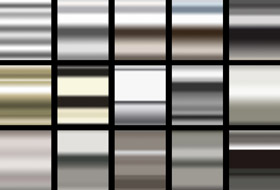 metal-photoshop-gradient Collage of metallic photoshop gradients