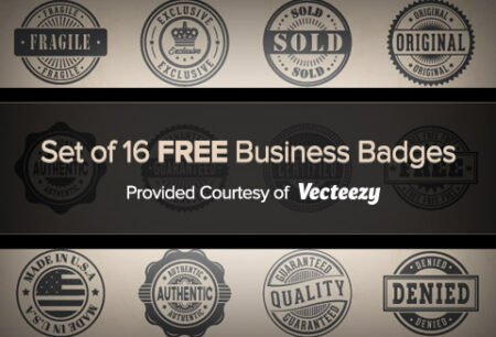 Free Business Vector Badges feature image