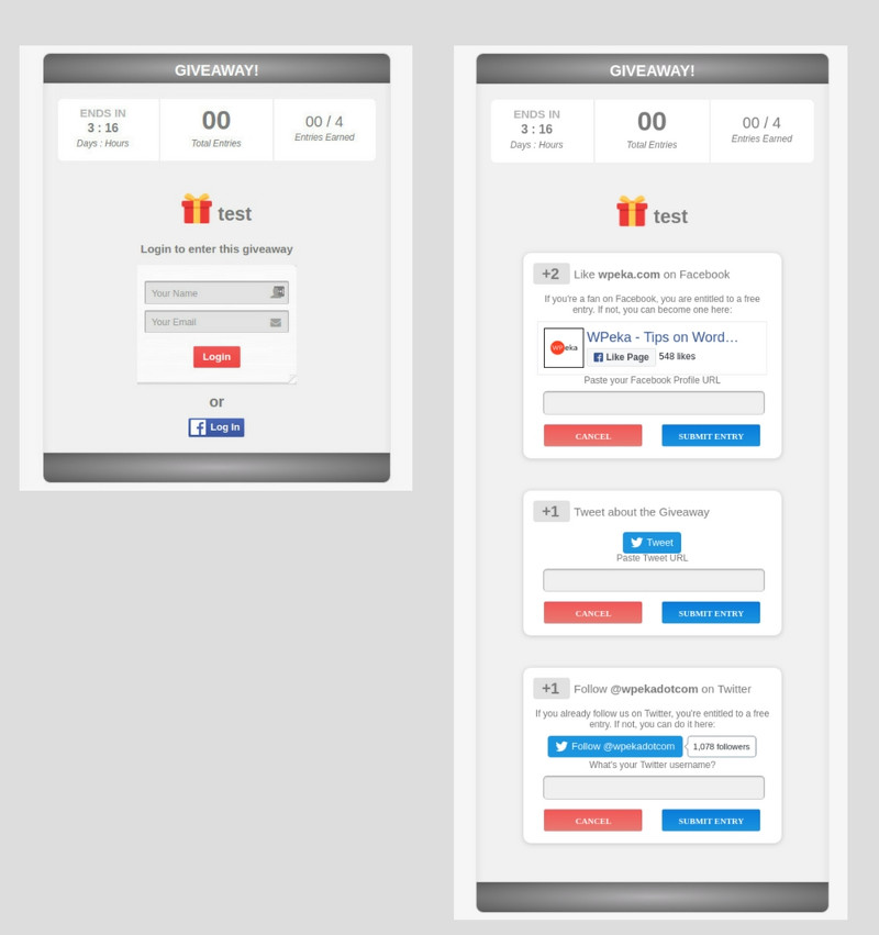 wp raffle wordpress giveaway plugin