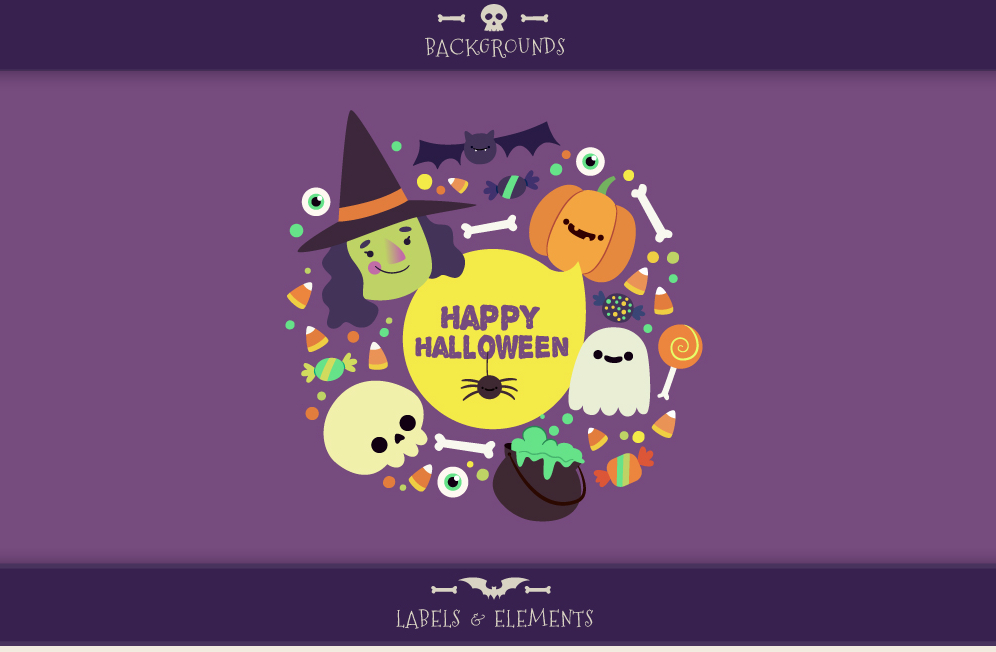 halloween vector banner halloween vector banner