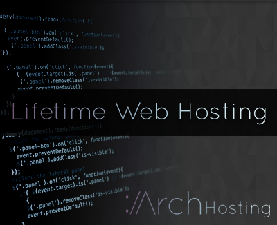 Arch Hosting - Lifetime Hosting Feature image