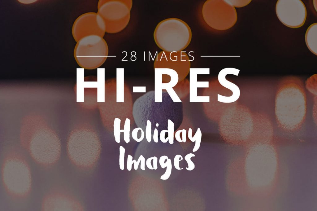 High resolution holiday images