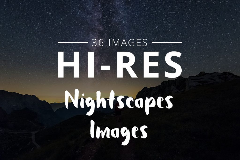 High resolution nightscape images