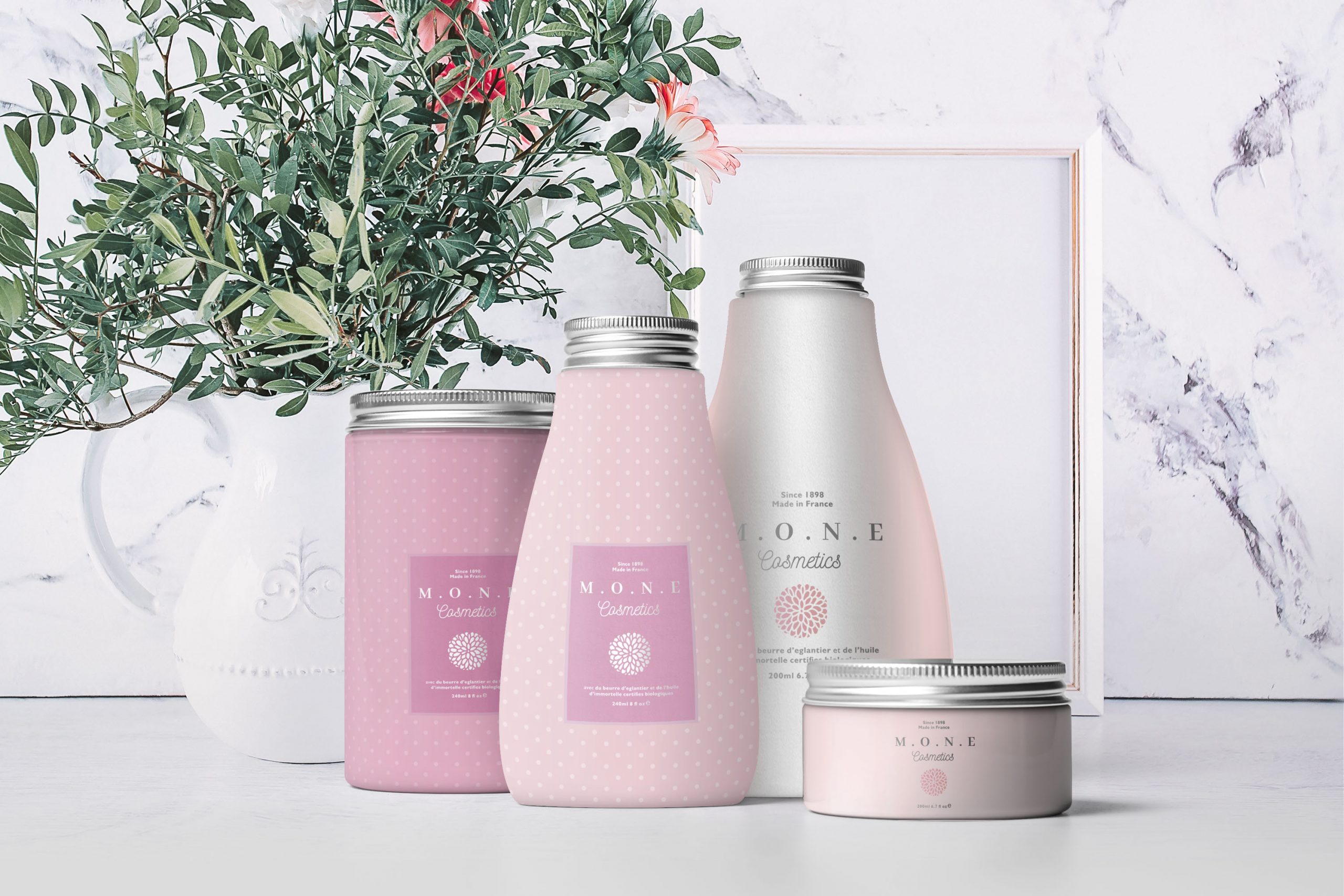 Free Cosmetics Mockup Preview4 Free Cosmetic containers Mockup