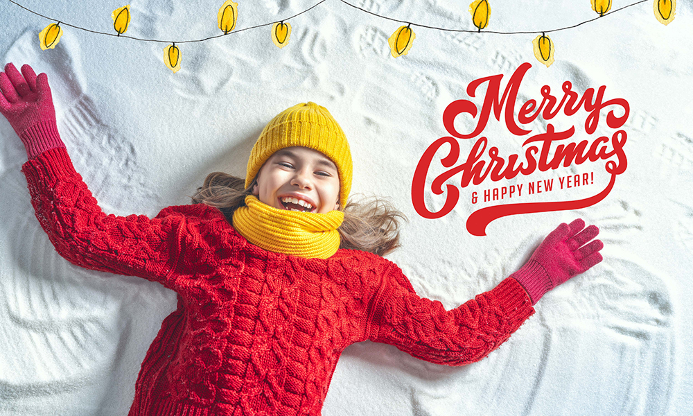 Merry Christmas & New Year Photo & Text Overlay 50 Photo & Text Overlays Bundle - Merry Christmas & New Year