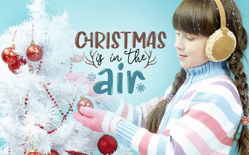 Christmas- Photoshop Text Overlay