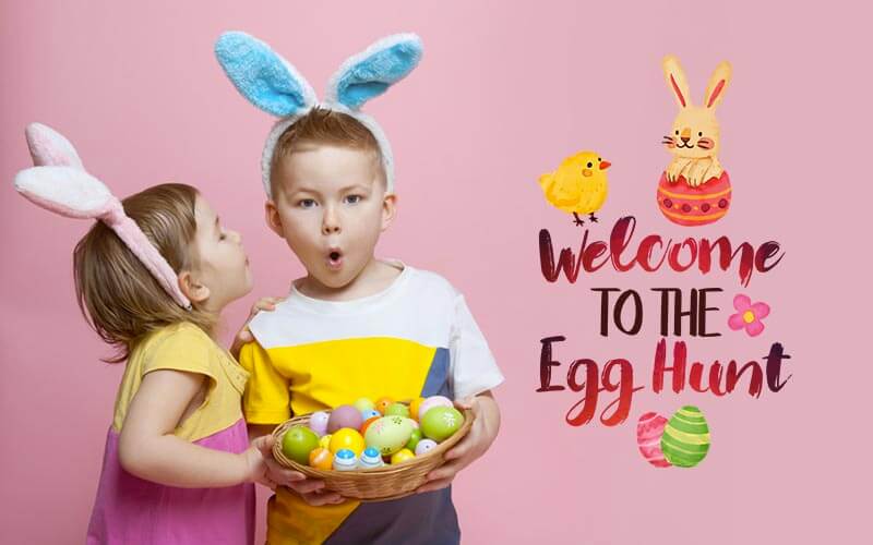 Easter - Photoshop Text Overlay