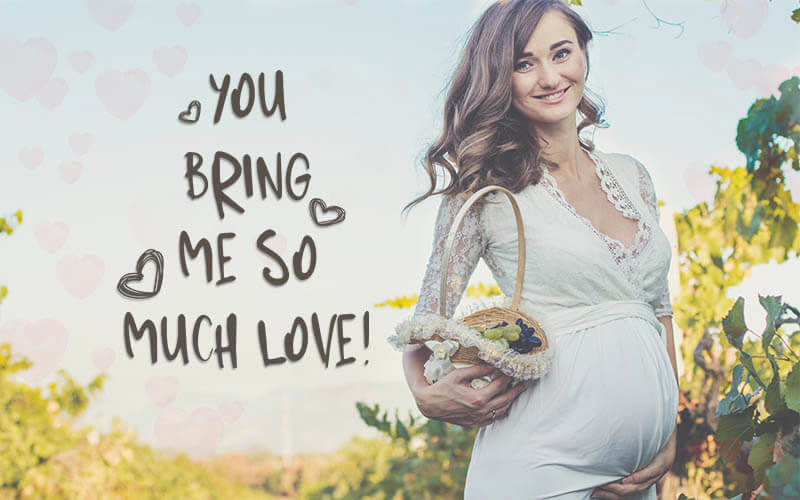 Maternity - Photoshop Text Overlay