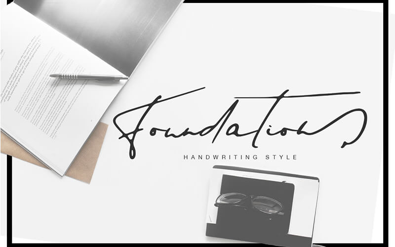 Foundation-Font 51 Elegant & Creative Fonts From The Amazing Fonts Bundle - Foundation