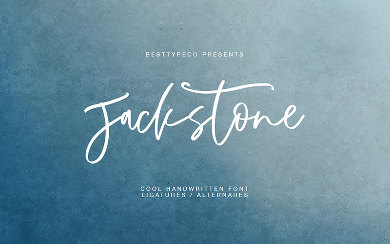 Fresh-Jackstone-Font 51 Elegant & Creative Fonts From The Amazing Fonts Bundle - Fresh- Jackstone