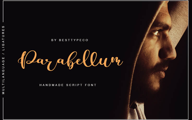 Parabellum-font 51 Elegant & Creative Fonts From The Amazing Fonts Bundle - Parabellum