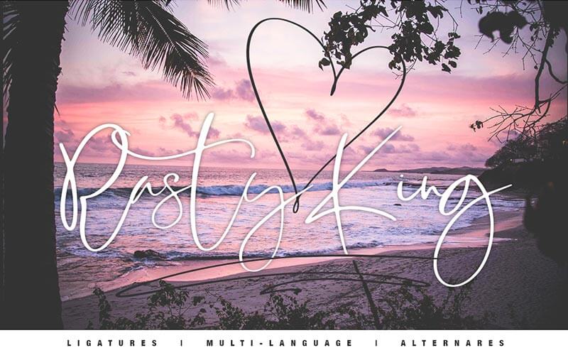 RastyKing-Font 51 Elegant & Creative Fonts From The Amazing Fonts Bundle - RastyKing