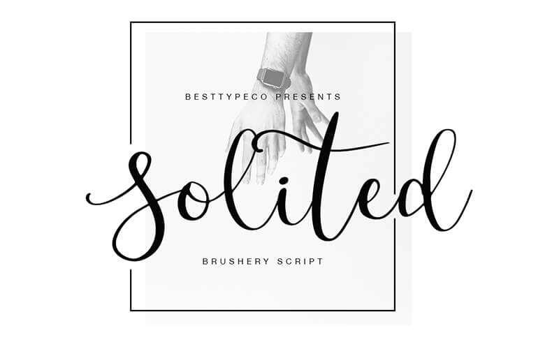Solited-font 51 Elegant & Creative Fonts From The Amazing Fonts Bundle - Solited