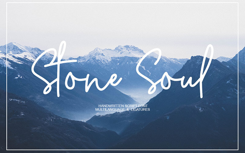 Stone-Soul-Font 51 Elegant & Creative Fonts From The Amazing Fonts Bundle - StoneSoul