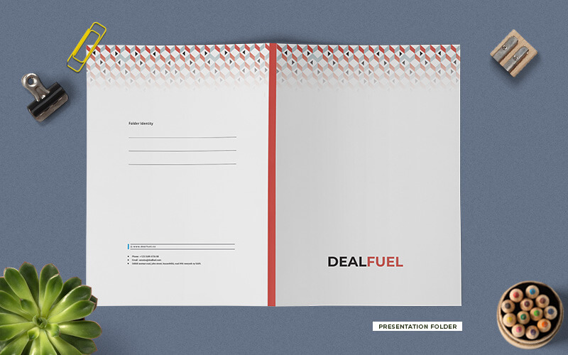 Mockup for Presentation Folder