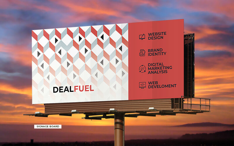 Billboard-mockup Billboard mock up in the brand identity templates bundle