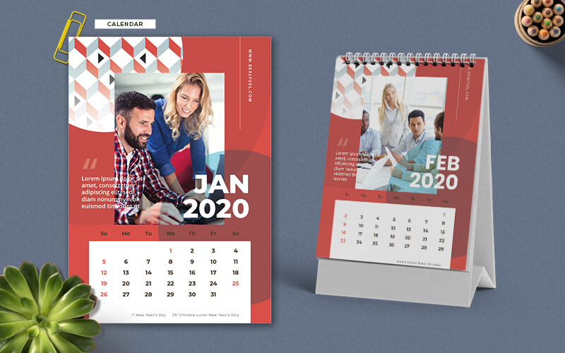 Free-Calendar-template Brand Calendar template