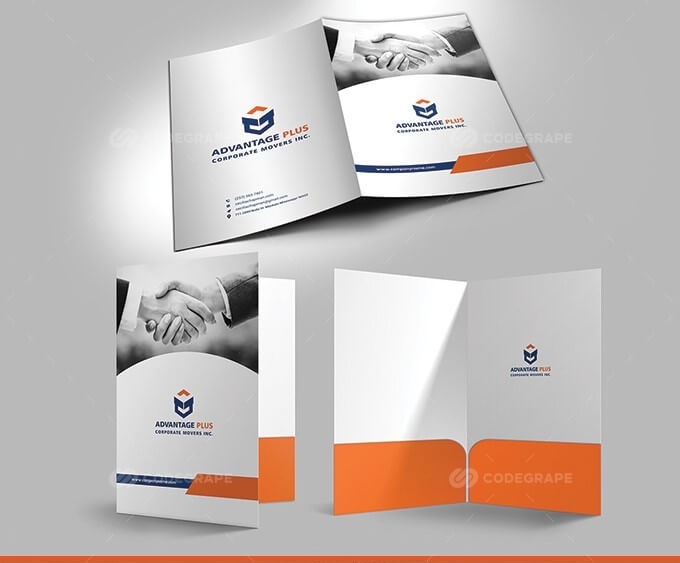 Stationary template from royal print templates bundle