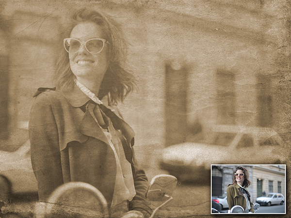 Old Vintage Photoshop Action