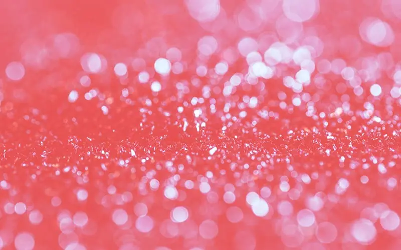 light red colored image with blurry bubbles