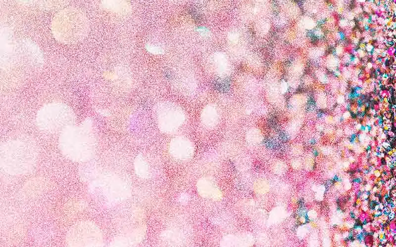 preview of pink glittering gravel image