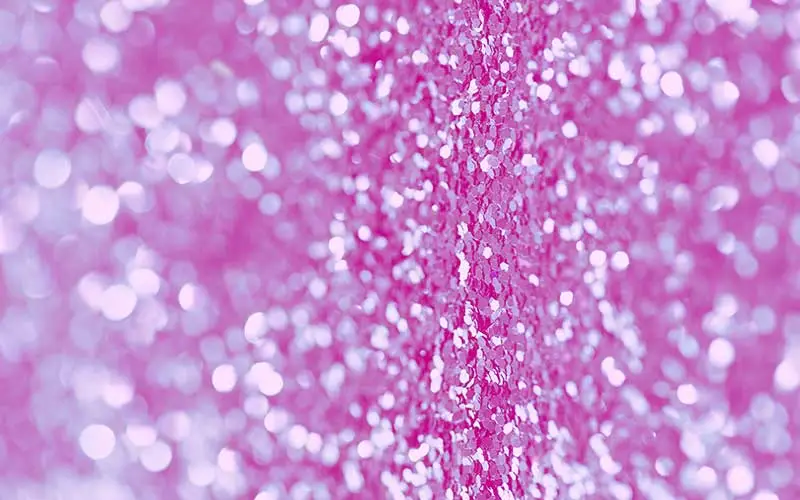 preview of a glitter image with pink and white granules