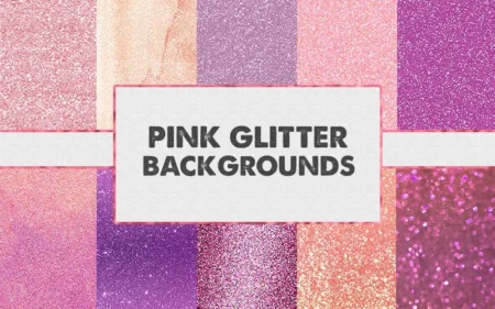 Feature image of Pink Glitter Backgrounds freebie