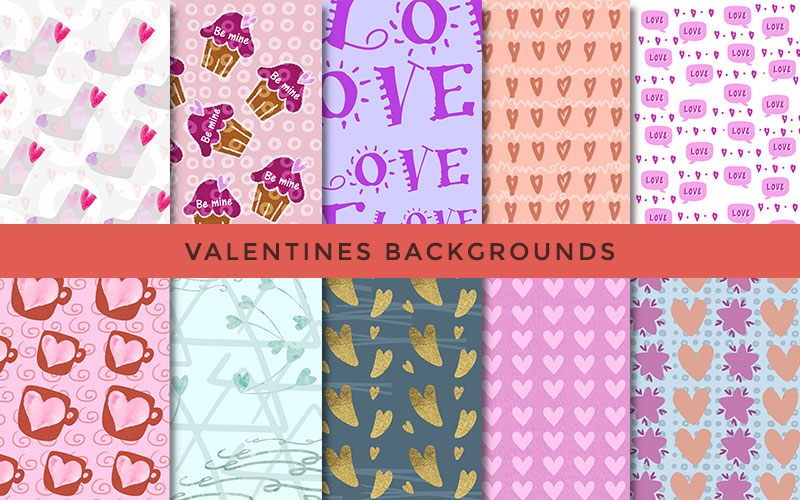 background pink valentine