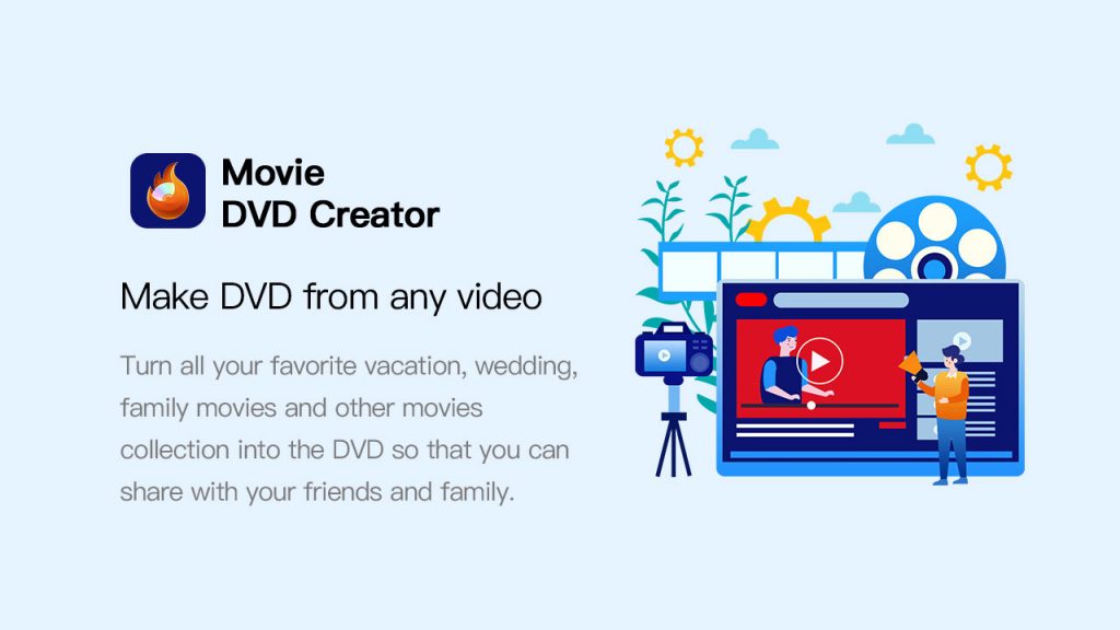 Movie DVD creator tool
