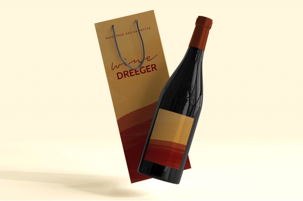 Photoshop Brushes Used On Glass Bottle