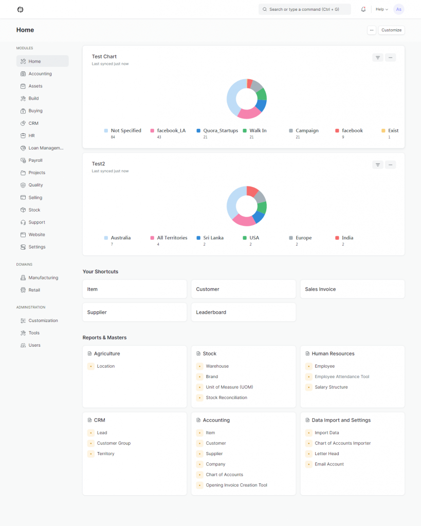 enterprise resource planning