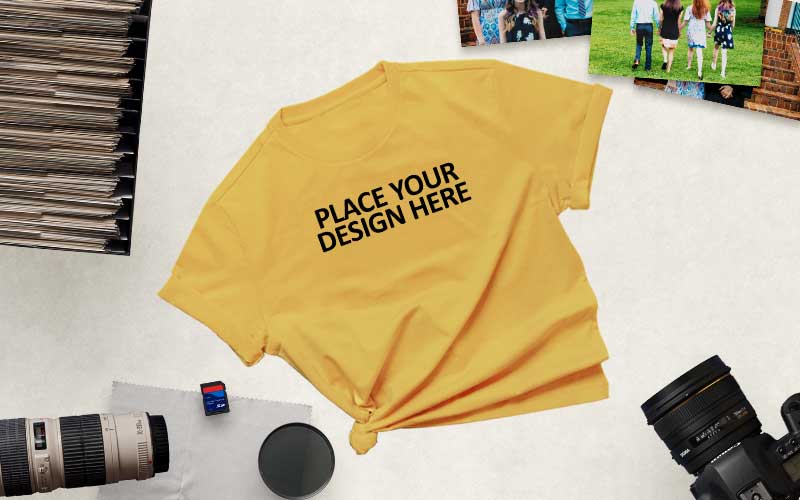 Flat lay tshirt mockups, tshirt mockup photoshop
