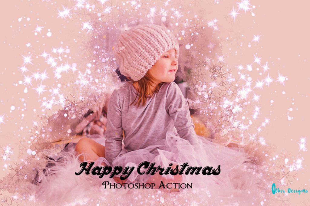 Happy Christmas Photoshop Actions Bundle