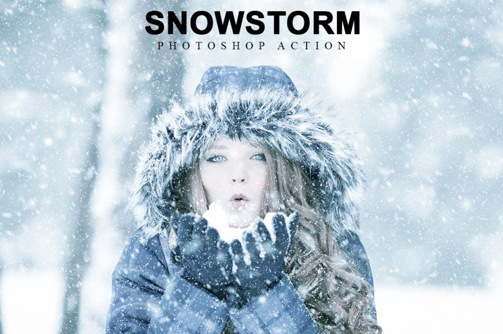 Snowstorm Photoshop Actions Bundle