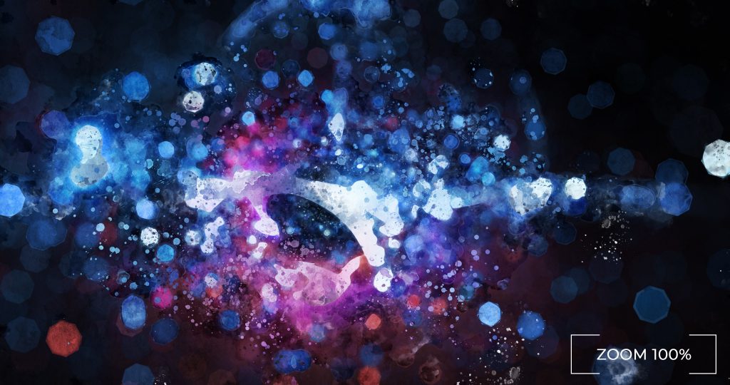 Cosmic background texture background