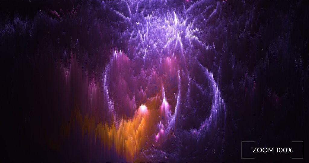 Nebula and starfield background