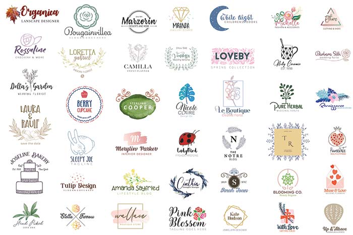 Compilation of vector logo Design