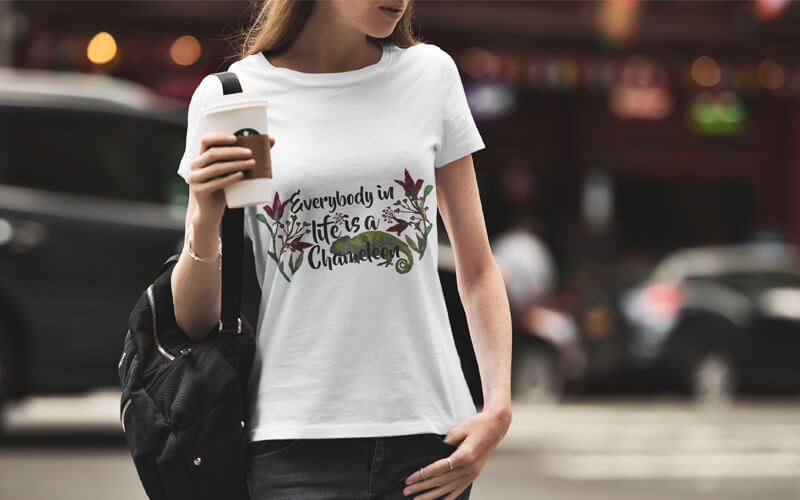 Colorful and Vibrant Trendy T-Shirt Designs