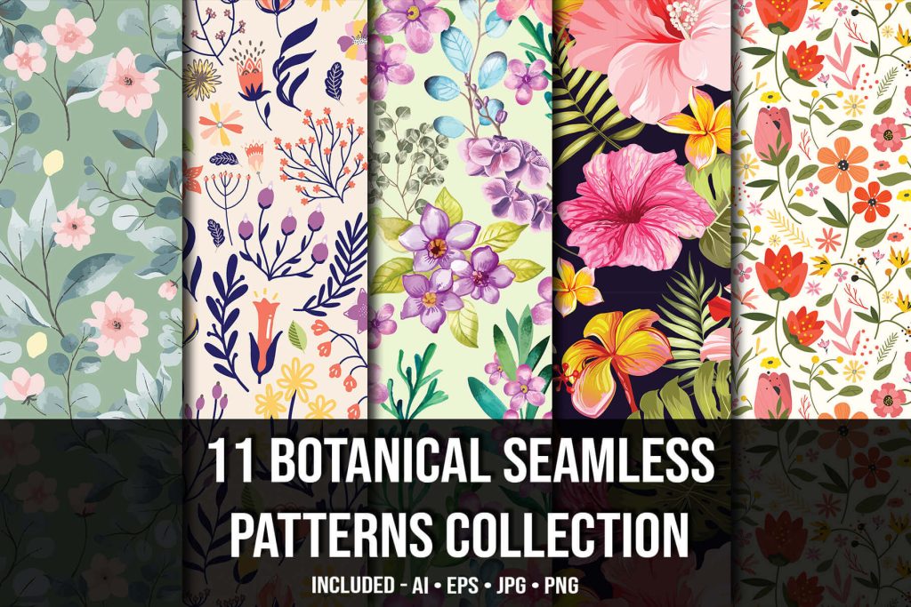 Botanical pattern collection