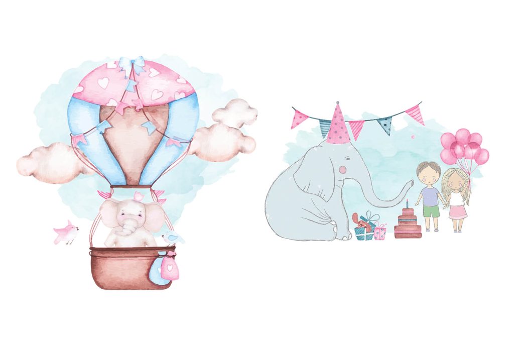 watercolor illustrations