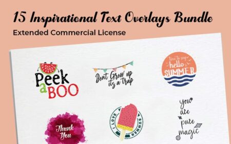 inspirational text overlays