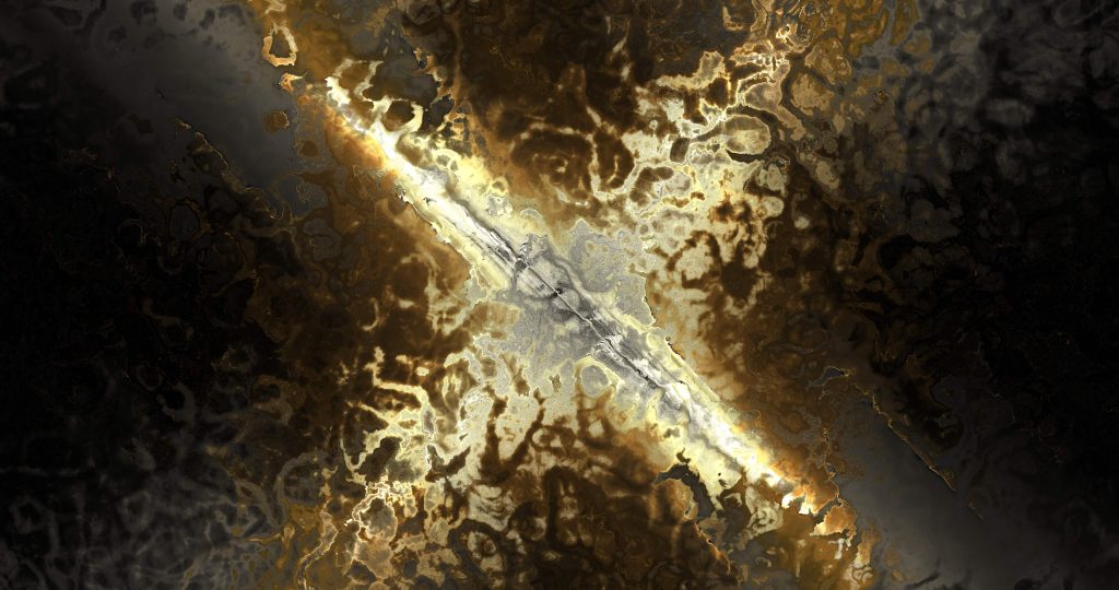 yellow water reflection background