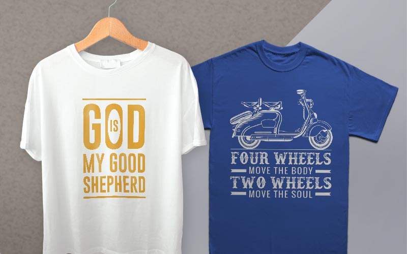 cool t-shirt designs blue and white printed t-shirt - Tshirt print vectors