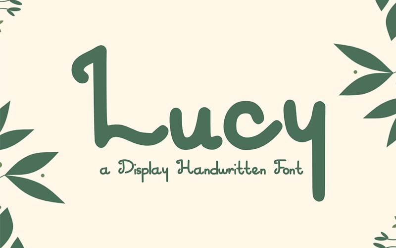Crafty Font - Lucy