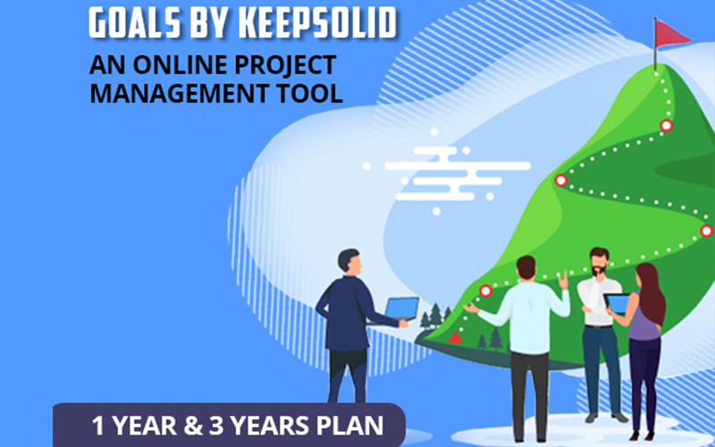 Cover image for KeepSolid Goals - Online project management tool