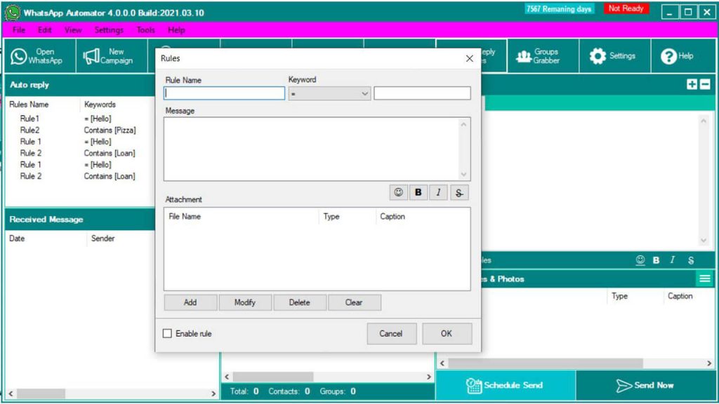 Create WhatsApp Chatbots - Whatsapp Marketing. whatsapp marketing automation