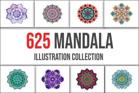 Mandala Illustration Collection Feature Image