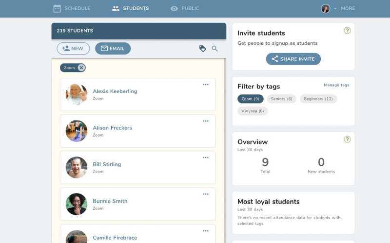 Ubindi - Online registration System